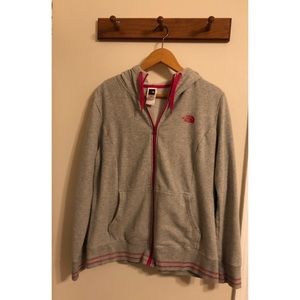 North face zip up Jacket